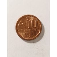 ЮАР 10 центов 2016