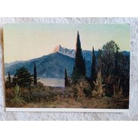 1955. Титов. Крым. В Никитском саду