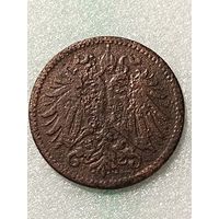 Австро- Венгрия 1 геллер 1901 г., без мц.