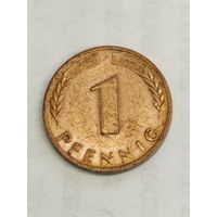 Германия 1 пфенинг 1950 J