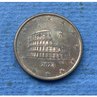 Италия 5 евроцентов 2023