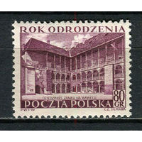 Польша - 1953 - Архитектура 80Gr - [Mi.822] - 1 марка. MNH.  (Лот 42HS)-TG3P11