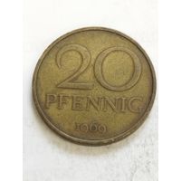 ГДР 20 пфенинг 1969