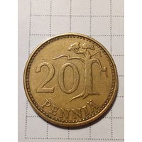 20 пенни Финляндия 1973 год
