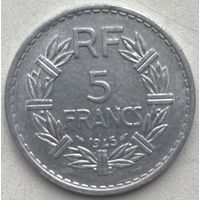 Франция 5 франков 1945 г.