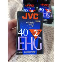 Кассета  JVC EHG 40 VHS C