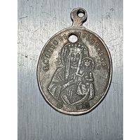 Иконка серебро  до 1917 года . Клеймо -  84