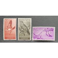 Испанские колонии. Сахара 1958. Птицы 184-186