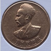 Эфиопия 5 сантимов 1944 г. В холдере