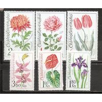 ФФ1 Чехословакия 1973 Цветы