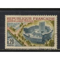 Франция 1963 Открытие Дома Радио и ТВ в Париже #1457