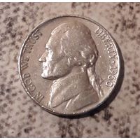 5 центов  1960  D США Джеферсон