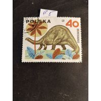 Польша 1965 динозавр
