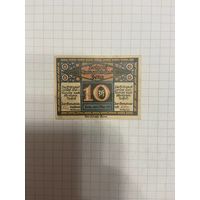 10 пфенингов (нотгельды) г. Германия.-1412