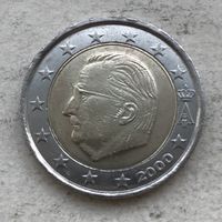 Бельгия 2 евро 2000