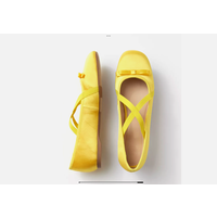 Urban Outfitters сатиновые балетки Kallie Cross-Strap Ballet Flat размер US 6/EU37