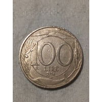 100 лир Италия 1996 год