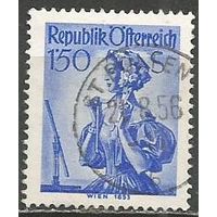 Австрия. Национальные костюмы. Вена. 1951г. Mi#916.