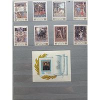 Марки. Сказки, Пушкин, Москва. Сборный лот.