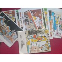 Щелкунчик и мышиный король. Набор открыток. 1982 г. 16 открыток. Полный набор. Кр1.