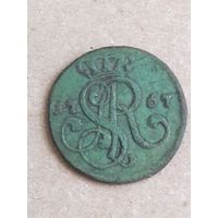 1 грош 1767 (27а11+)