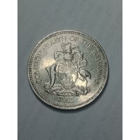 Багамские острова 25 центов  2005 года .