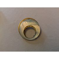 Брошь Перламутр латунь Германия 50-е