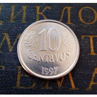 10 сентаво 1997 Бразилия #01