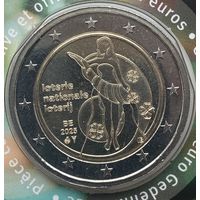 Бельгия 2 евро 2025 г. Национальная лотерея Бельгии