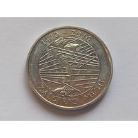 Литва 1 лит 2010 г. 600 лет Грюнвальдской битве.