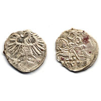 Денарий 1557, Жигимонт Август, Вильно