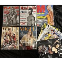 Журналы VOGUE PLAYBOY ВОГ ПЛЭЙБОЙ