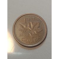 Канада 1 цент 2009 года .