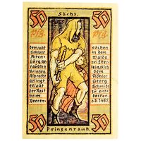 РАСПРОДАЖА!!! - ГЕРМАНИЯ АЛЬТЕНБУРГ (ТЮРИНГИЯ) 50 пфеннигов 1921 год "первый сюжет" - BU!