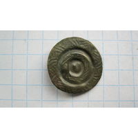 Накладка на кокарду РИ. Бронза.