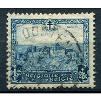 Бельгия - 1930г. - архитектура, борьба с туберкулёзом, 1,75 Fr + 25 с - 1 марка - гашёная [Mi 296]. #2-Be-40-B-2