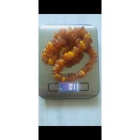 Бусы янтарь натуральный