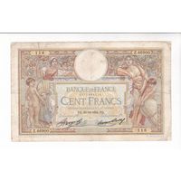 100 ФРАНКОВ 1934 ФРАНЦИЯ