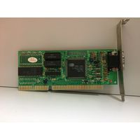 Видеокарта Cirrus Logic 5401, 512kb, ISA - Лот N43