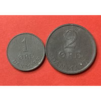 Дания 2 монеты