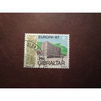 Гибралтар 1987 г.Европа (C.E.P.T.) 1987 - Современная архитектура./33а/