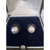 Пуссеты натур.жемчуг