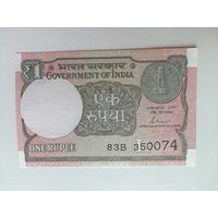 Индия 1 UNC c рубля
