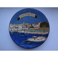 Тарелка настенная Кала Ратьяда (о. Майорка).