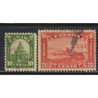 GB Доминион Канада 1930 Библиотека парламента в Оттаве Уборка урожая #150,153