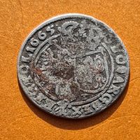 6 грош 1665 год