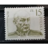 Польша 1987 генерал Кароль Сверчевский