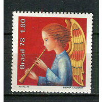 Бразилия - 1978 - Рождество 1.80Cr - [Mi.1689] - 1 марка. MNH.  (Лот 5HM)-T2P5