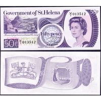Остров Святой Елены 50 пенсов образца 1979 года UNC p5 серия V/1