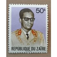 Марка Заир, Конго,  Жозеф Мобуту, 1973 г.